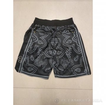 Pantalone Mamba Floral Just Don Negro